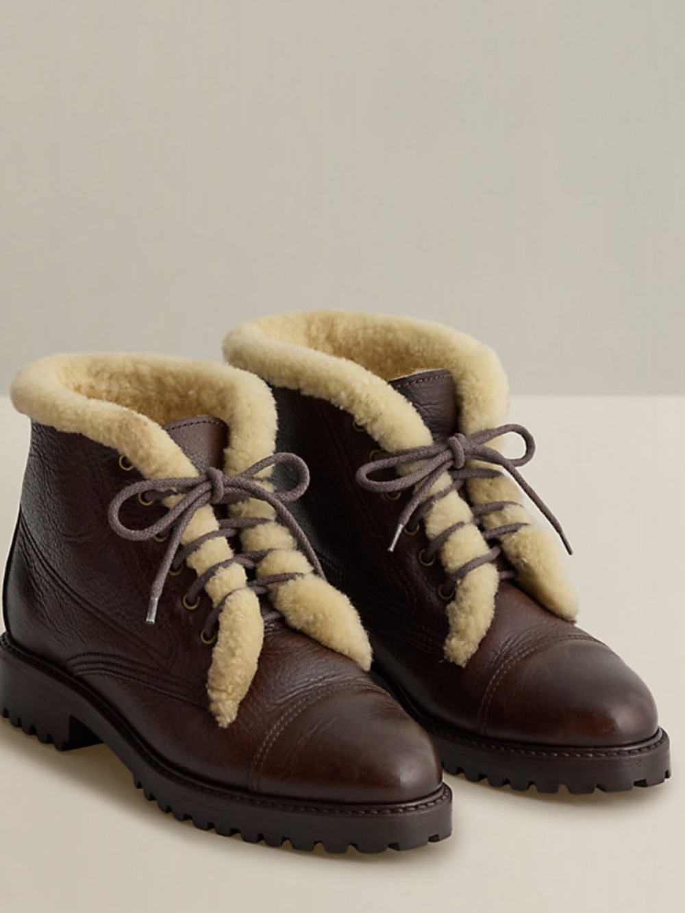 Ralph Lauren polo country sportsman 1990 shearling boot size 7 vintage